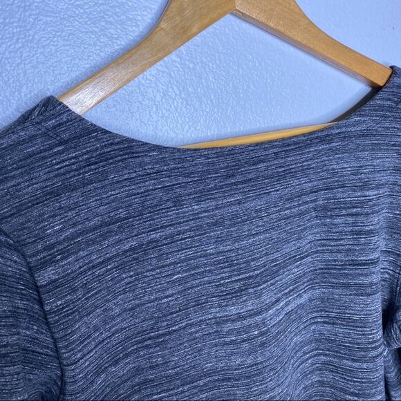 Daily Ritual Gray Long Sleeve Tunic Large - Picture 10 of 11